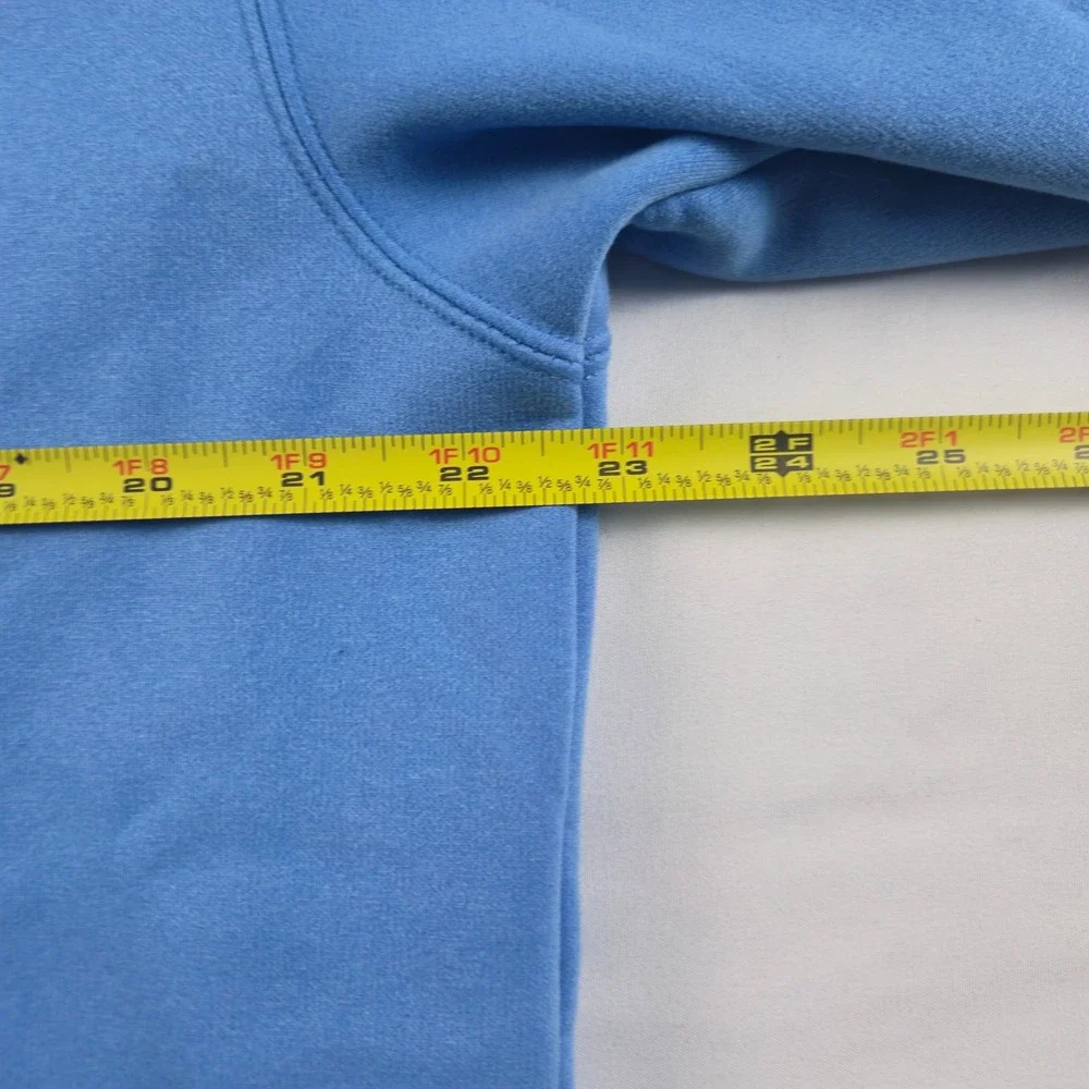 Under Armour Hoodie Men's Large Blue Fleece Pullover‎ Logo Sweatshirt Sportswear